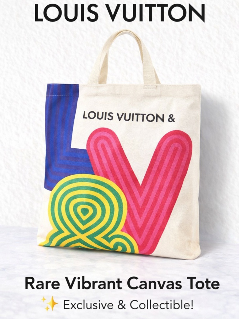 Louis Vuitton & Exclusive Supreme Szenshen Eco Tote Bag Collaboration‎ | New